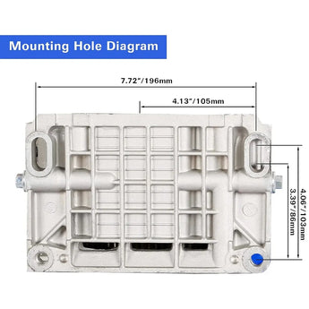 BILT HARD 420cc 15HP Gas Engine with Electric Start, Horizontal Shaft 4 Stroke OHV Gas Motor, Gas Powered Multi-Use Engine 