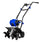 BILT HARD 46cc 4-Cycle 1.9HP Gas Tiller Cultivator – 16" Heavy-Duty Steel Tines, Adjustable Wheels & Cushioned Handles for Powerful Plowing, Tilling & Weeding in Gardens & Farms 