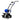 BILT HARD 46cc 4-Cycle 1.9HP Gas Tiller Cultivator – 16" Heavy-Duty Steel Tines, Adjustable Wheels & Cushioned Handles for Powerful Plowing, Tilling & Weeding in Gardens & Farms 