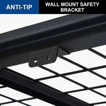 BILT HARD 48" W Garage Shelving 2500 LBS, 72" H x 18" D Storage Shelves, Heavy Duty 5-Tier Metal Shelving Units with Adjustable Shelf, Steel Wire Utility Shelving 