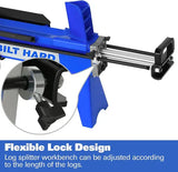BILT HARD 6.5-Ton Electric Log Splitter, 15Amp Hydraulic Wood Splitter 