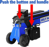 BILT HARD 6.5-Ton Electric Log Splitter, 15Amp Hydraulic Wood Splitter 