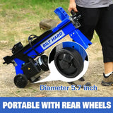 BILT HARD 6.5-Ton Electric Log Splitter, 15Amp Hydraulic Wood Splitter 