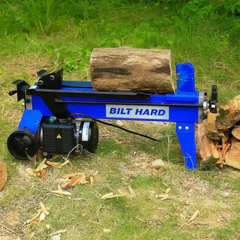 BILT HARD 6.5-Ton Electric Log Splitter, 15Amp Hydraulic Wood Splitter 