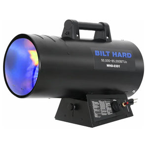 BILT HARD 85,000 BTU Forced Air Propane Heater, Adjustable Portable Liquid Propane Torpedo Heater, CSA Listed 