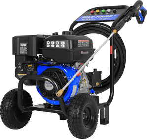 BILT HARD Commercial Pressure Washer, 4000 PSI 4.0 GPM Gas Power Washer Heavy Duty, 302cc Engine, Include Spray Gun and Wand, 5 QC Nozzle Tips, 50 Ft Hose with 3/8" Quick Connect 