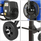 BILT HARD Electric Cement Mixer, 4 Cubic Ft. Portable Concrete Mixer Machine, Wheelbarrow Cement Mixing Tools for Stucco 