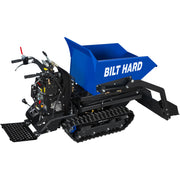 BILT HARD 1100lbs Capacity Tracked Wheelbarrow – 302cc Gas Powered Dumper w/ Electric Start
