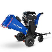 8-Inch 36HP Gas Wood Chipper, 999cc RATO V-Twin, Electric Start, Towable with 360° Discharge