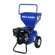 BILT HARD 3" Gas Chipper Shredder with 209cc Engine for Heavy Yard Cleanup