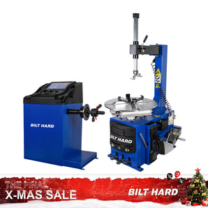 BILT HARD 2 HP Swing Arm Tire Changer Wheel Balancer Combo