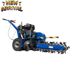 24-Inch Walk-Behind Trencher – 15HP 420cc Ducar Gas Engine, Electric Start