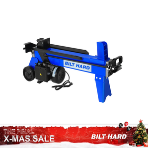 BILT HARD 6.5-Ton Electric Log Splitter – 15Amp Hydraulic Motor, Splits Logs up to 20.5", Great for Home Use & Seniors