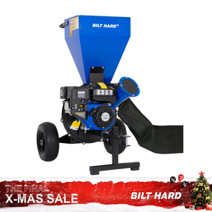 3inch 224cc 7.5hp Gas Powered Wood Chipper with Tow Hitch