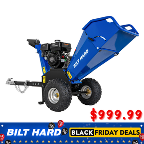 4-Inch Drum Wood Chipper 7HP 212cc Ducar Gas Powered