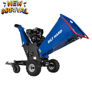 6-Inch Drum Wood Chipper, 15HP 420cc Ducar Gas Engine with Recoil & Electric Start