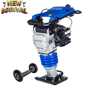 3,500 lbs Honda GX100 Engine Gas-Powered Tamping Rammer  – 26" Compaction Depth for Soil, Trenching & Construction
