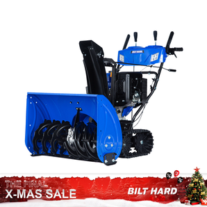 30" 302cc Gas Powered Snow Blower 4 Stroke Engine 2 Stage with Corded Electric Start