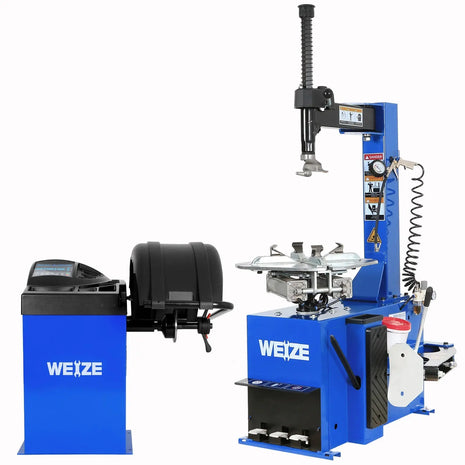 Tire Changer Wheel Changer Machine Wheel Balancer Balancing Machine Combo - bilthard