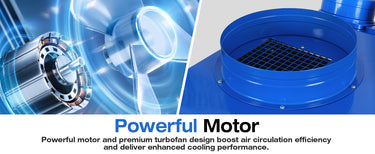 BILT HARD one-ton portable AC powerful turbofan motor