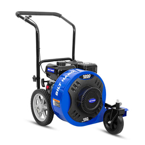 BILT HARD 212cc Gas Walk-Behind Leaf Blower, 1200 CFM, 150 MPH