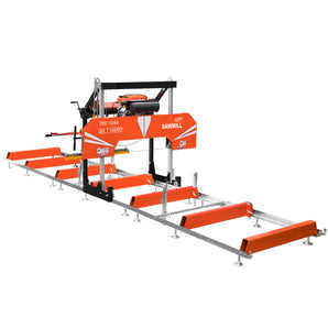BILT HARD 36-Inch Portable Sawmill with 23HP Vanguard V-Twin Engine