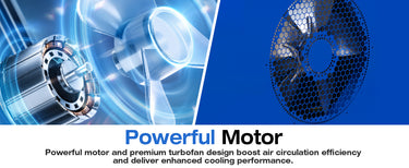 BILT HARD 6800 BTU portable AC turbofan motor