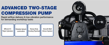 BILT HARD air compressor advanced two-stage compression pump