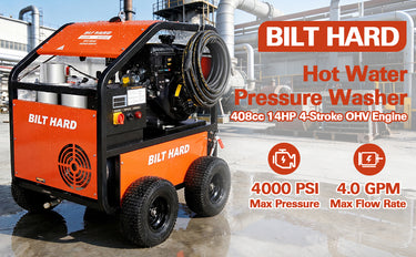 BILT HARD 4000 PSI Hot Water Pressure Washer