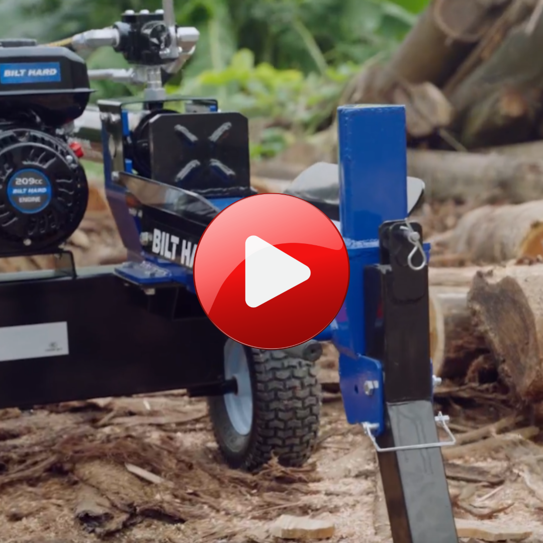 Log Splitter | 20 Ton Gas Wood Splitter with 7 HP 209cc OHV Engine ...