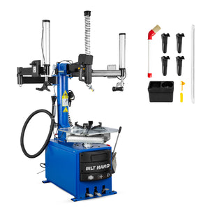BILT HARD 110V Tire Changer with Help Arm, 10–24" Rim Capacity